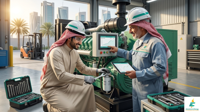 صيانة مولدات الكهرباء الديزل​